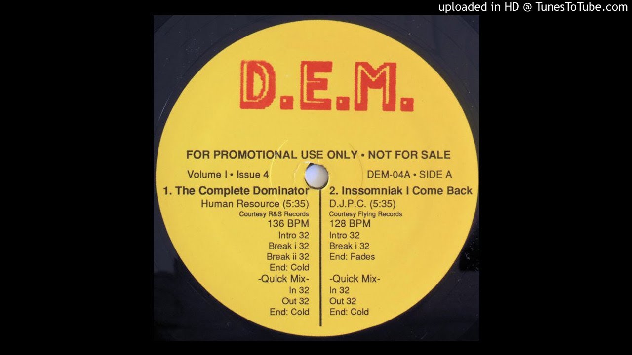DJ P.C. - Inssomniak I Come Back (D.E.M. Version)