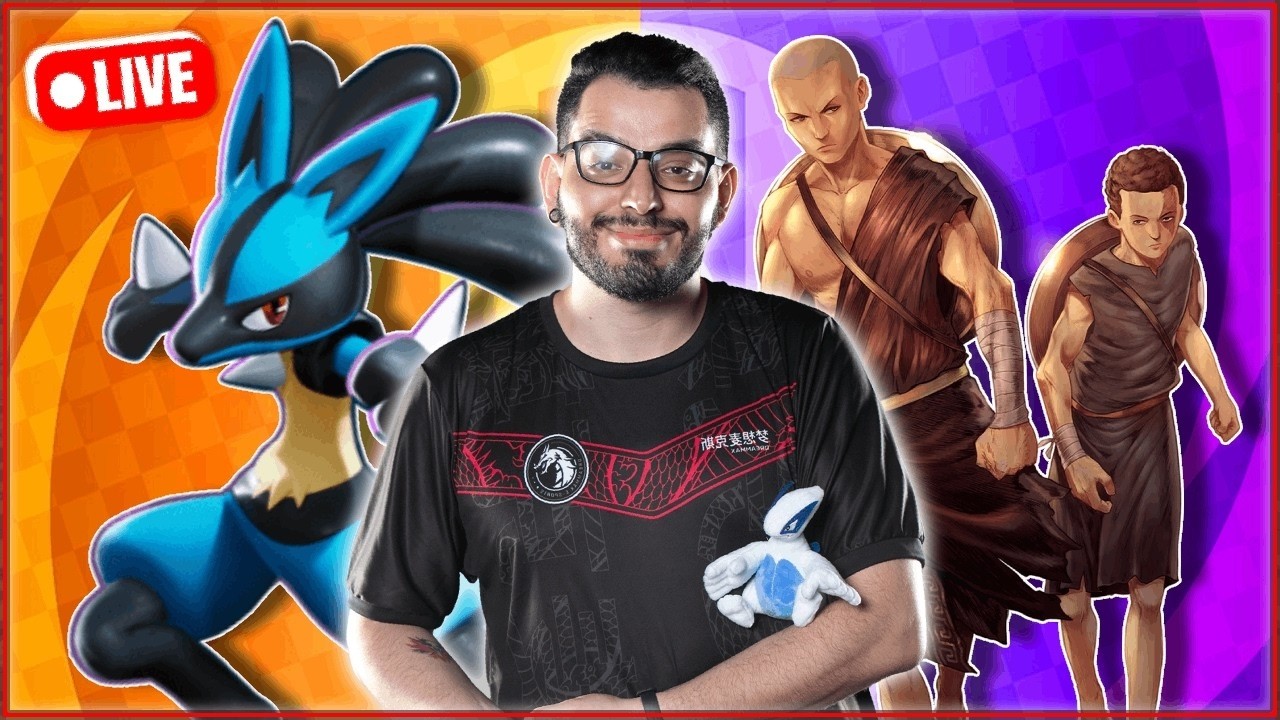 LIVE🔴PATCH NOVO! Pokémon UNITE & God of War Sons of Sparta #ad
