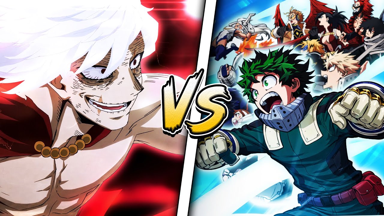 Shigaraki vs Heroes! (20 Players) | My Hero Ultra Rumble
