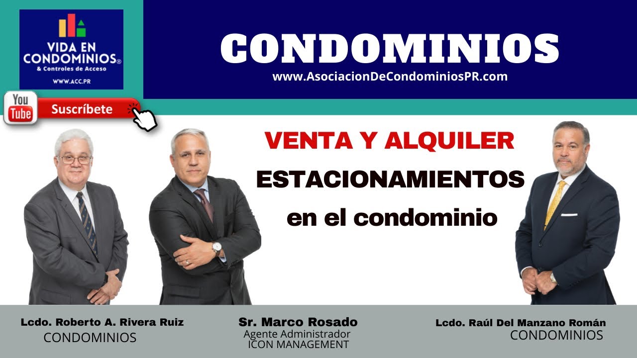 VENTA Y ALQUILER ESTACIONAMIENTOS en el condominio