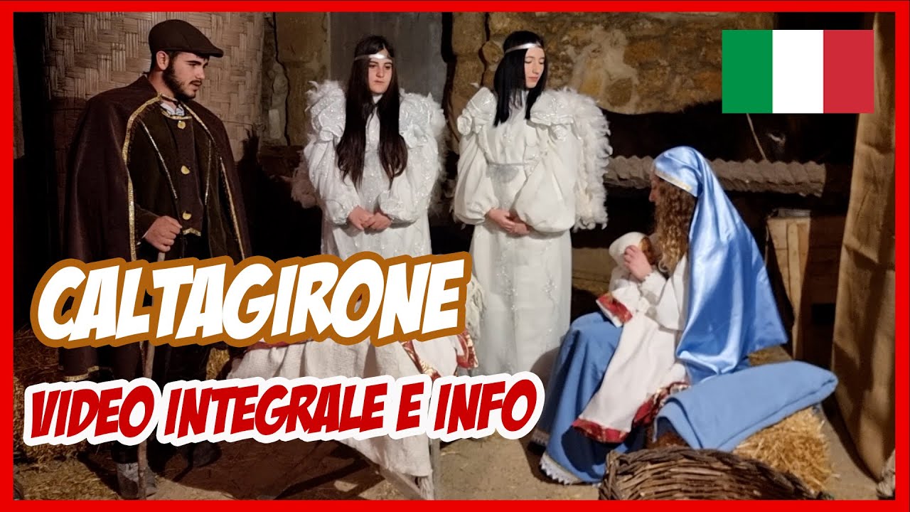 Presepe vivente a Caltagirone - La tradizione natalizia tra i carruggi nel presepe vivente
