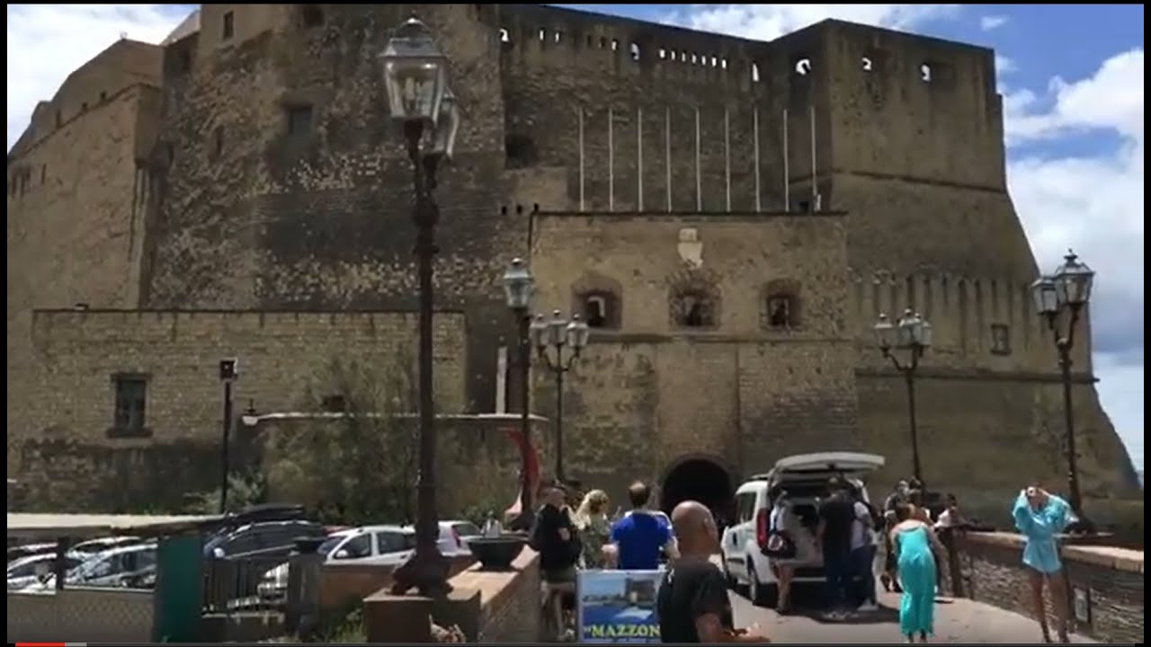 Castel dell'Ovo (in English, Egg Castle) is a seaside castle in Naples - Naples Italy - ECTV