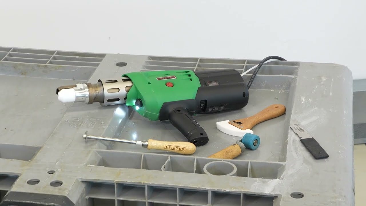 Leister Tutorial | Box Repair with Extrusion Welder