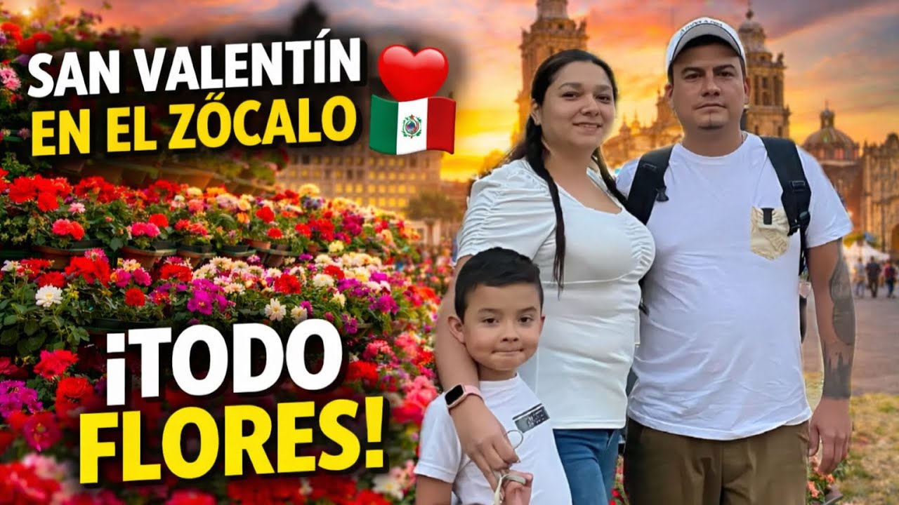 No imaginamos esto en el Zócalo 😱🌹| Explorando en Familia 