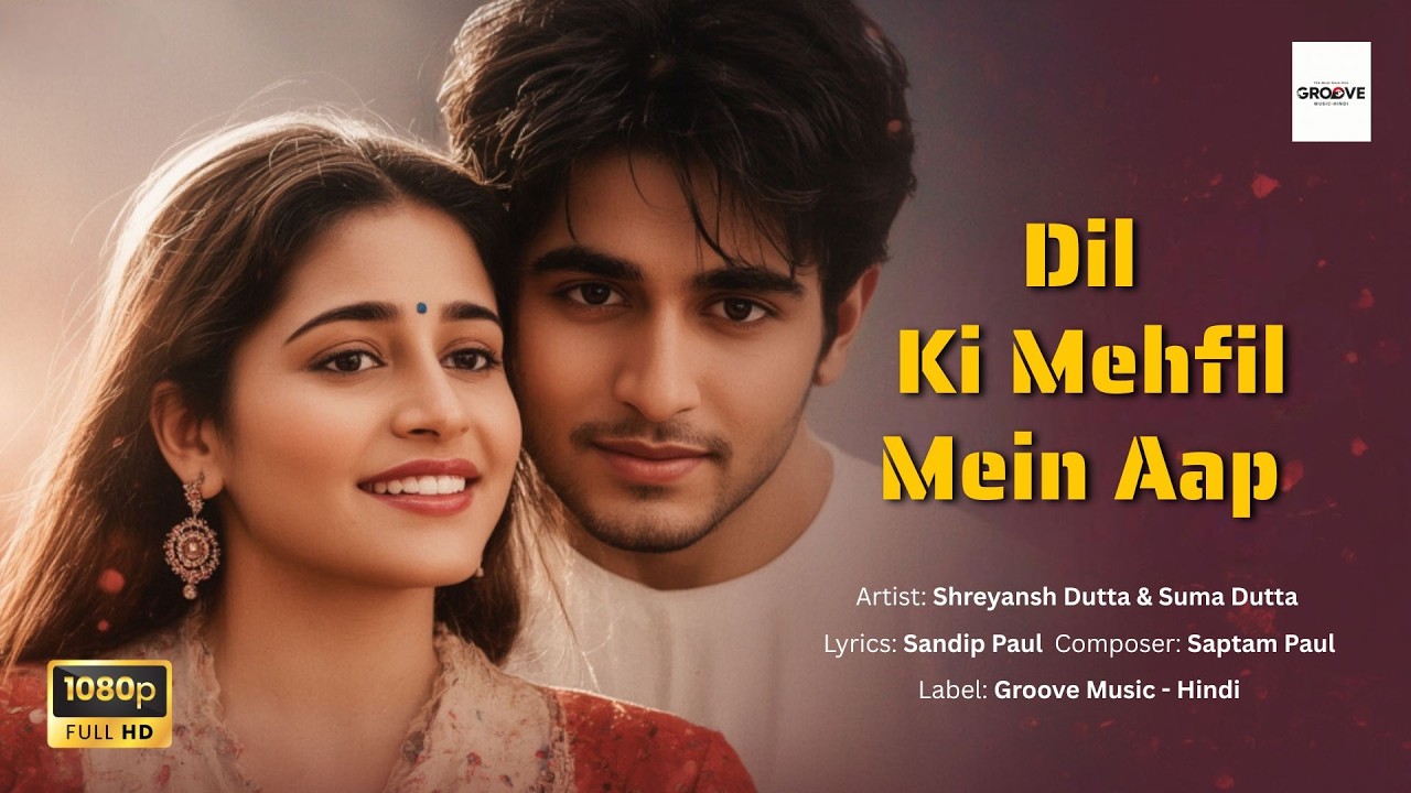 🎵Dil Ki Mehfil Mein Aap | Bollywood Romantic Song 2025 | Groove Music Hindi Presents🎵