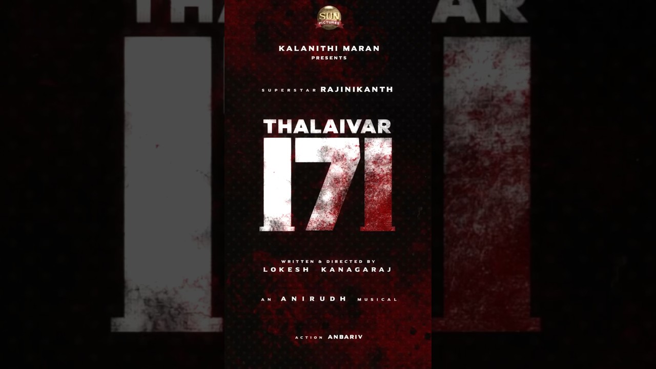 Thalaivar 171 by Lokesh Kanagaraj | #thalaivar #rajinikanth #lokeshkanagaraj #anirudh #sunpictures