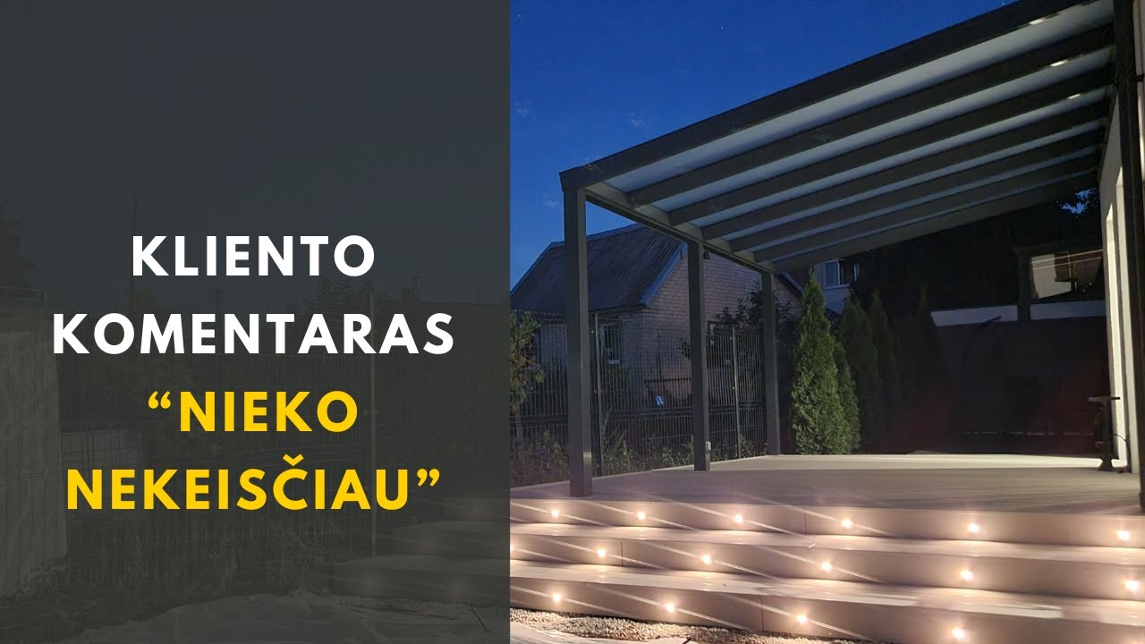 Nieko nekeisčiau! // KLIENTO KOMENTARAS // Gamrat WPC Terasa // Statome Jums