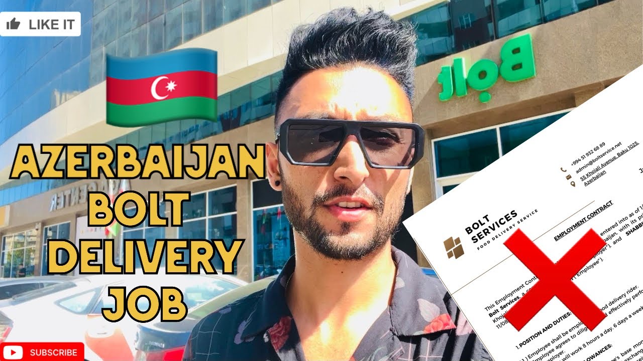 Job in Bolt Food  delivery | Fake offer letter |  Update in Azerbaijan 2024 🇦🇿