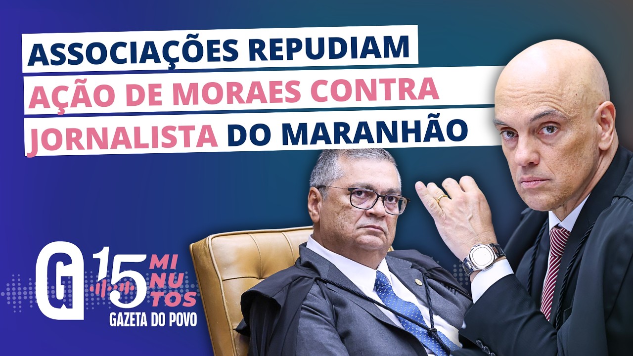 Decisão de Moraes contra jornalista acende alerta sobre liberdade de imprensa | 15 MINUTOS