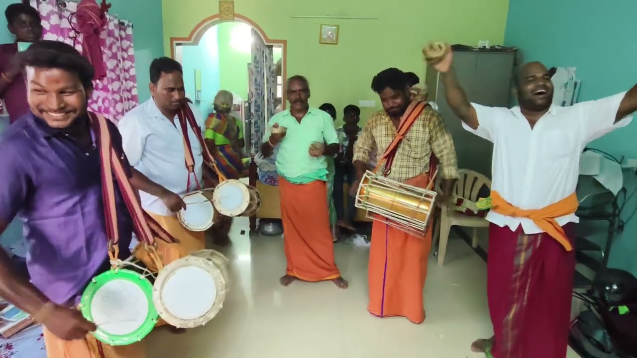 அருமையான பாடல் சிறந்த முறையில் பம்பை வாசிப்பு