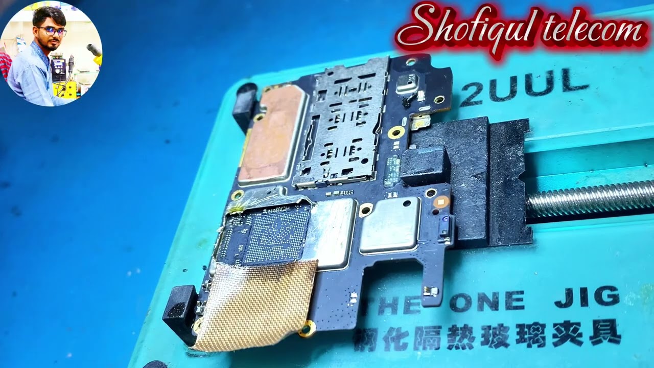 Realme c12 Hang on logo solution cpu Reball 