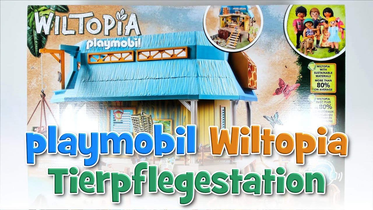 playmobil Wiltopia Tierpflegestation (71007) | UNBOXING