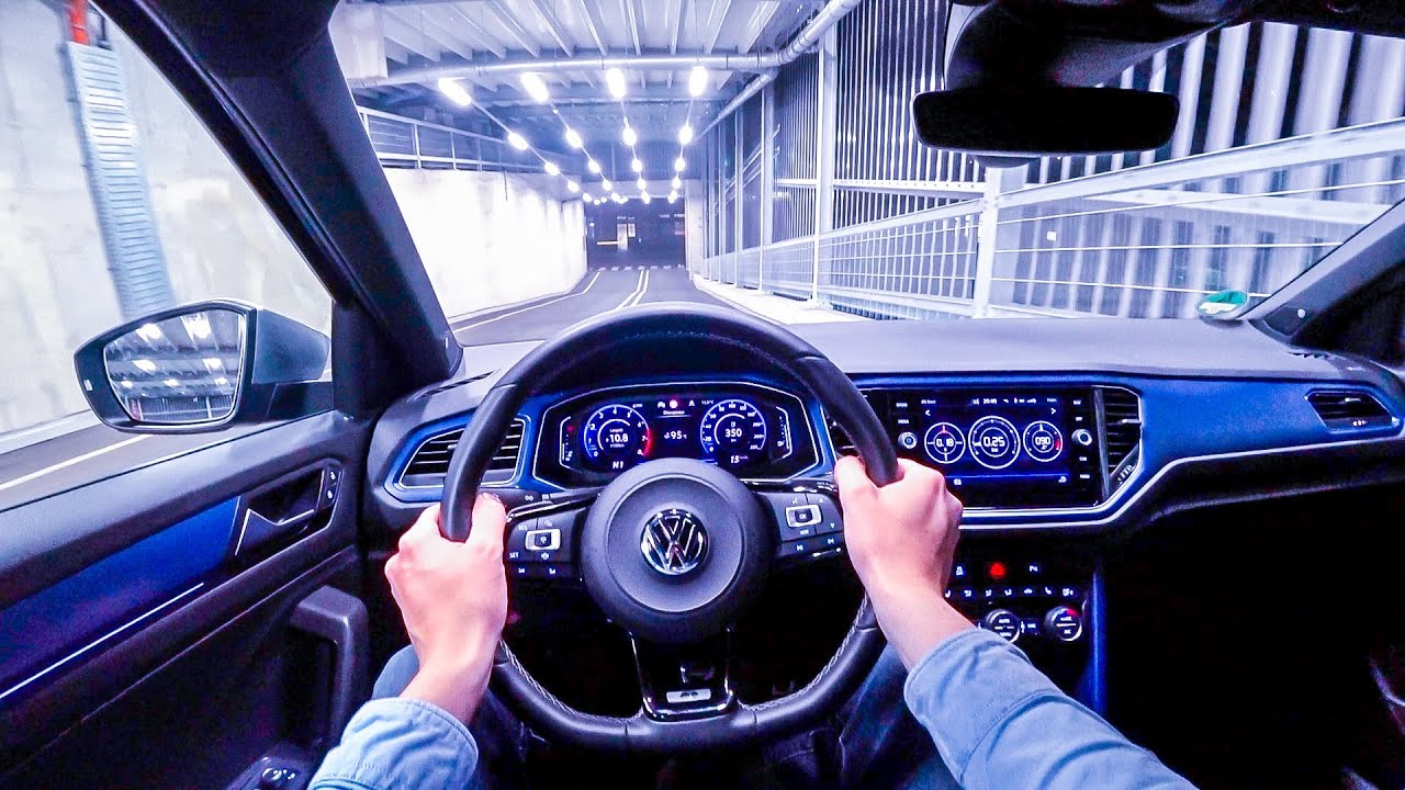 2020 Volkswagen T-Roc R 300HP NIGHT POV DRIVE Onboard (60FPS)