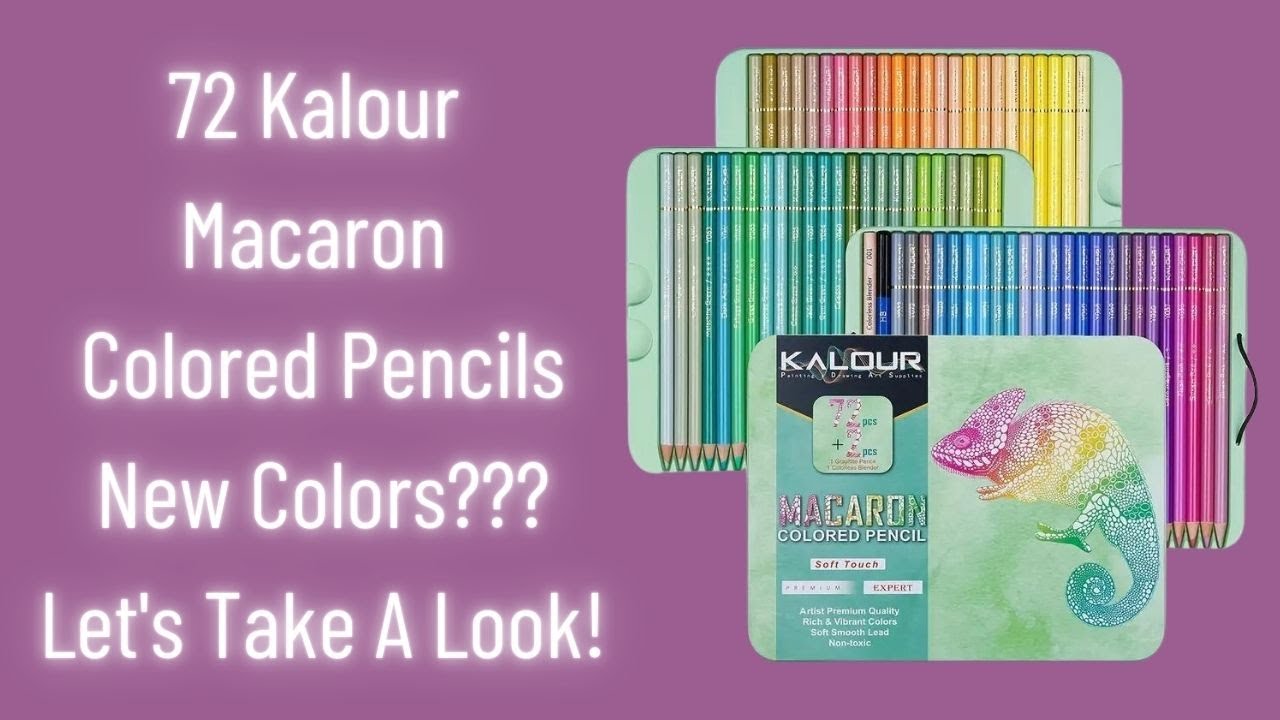 Temu Find | New Kalour 72 Macaron Colored Pencils