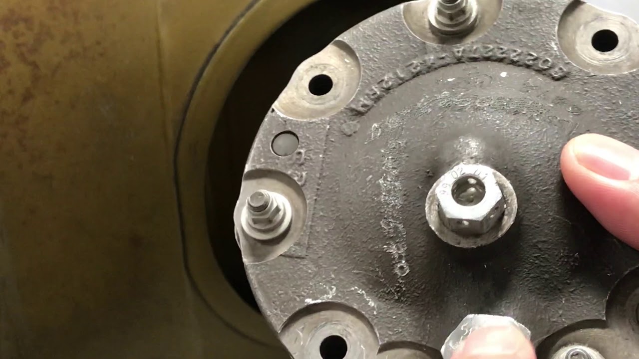 PT6-41 LP compressor bleed air valve working principle demonstration