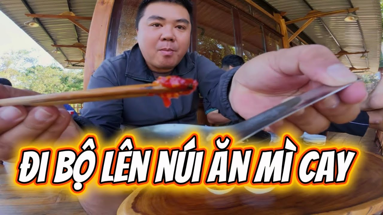 Núi Cấm - An Giang Có Gì | Trãi nghiệm đi bộ ăn mỳ kim chi trên núi Cấm linh thiêng