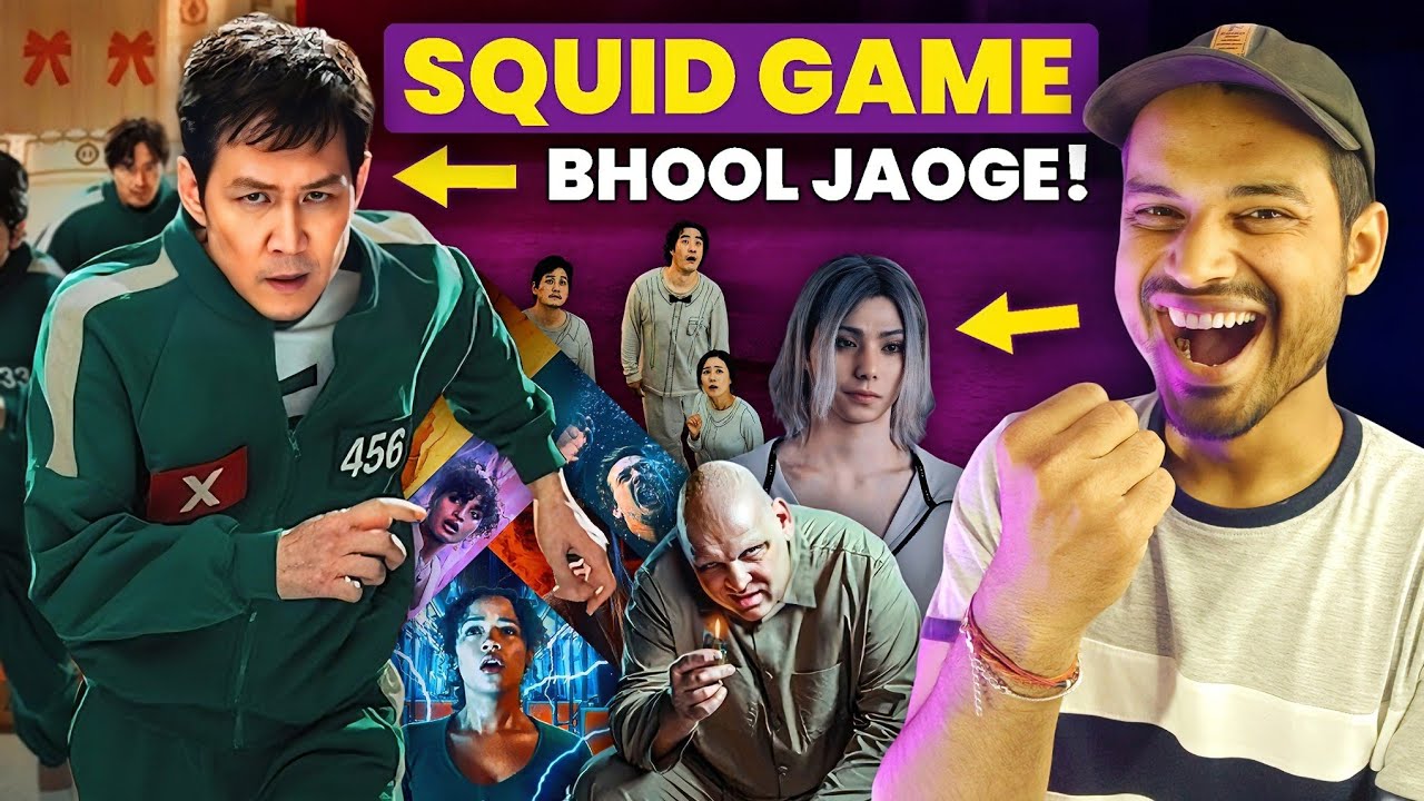 Top 7 BAWAAL Movies & Web Series Like Squid Game : Bhai! NO.1 Is....🙋|| Squid Game Season 2
