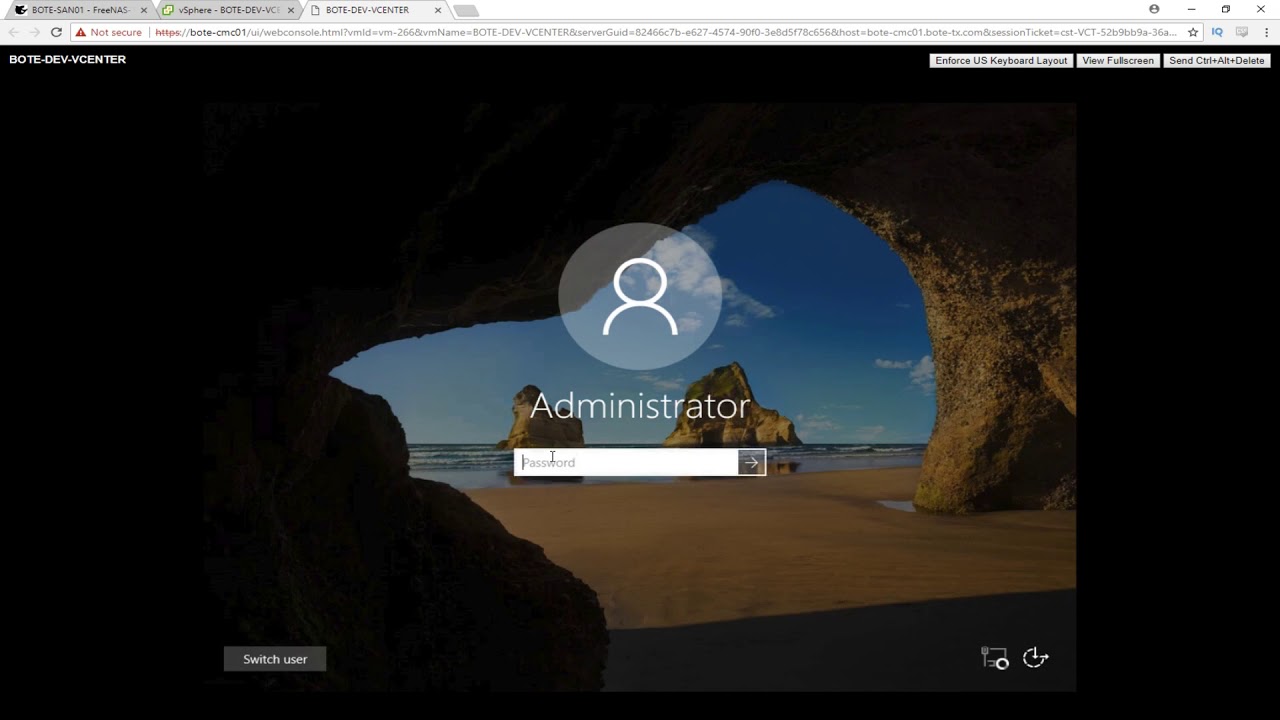 How to upgrade vCenter on Windows