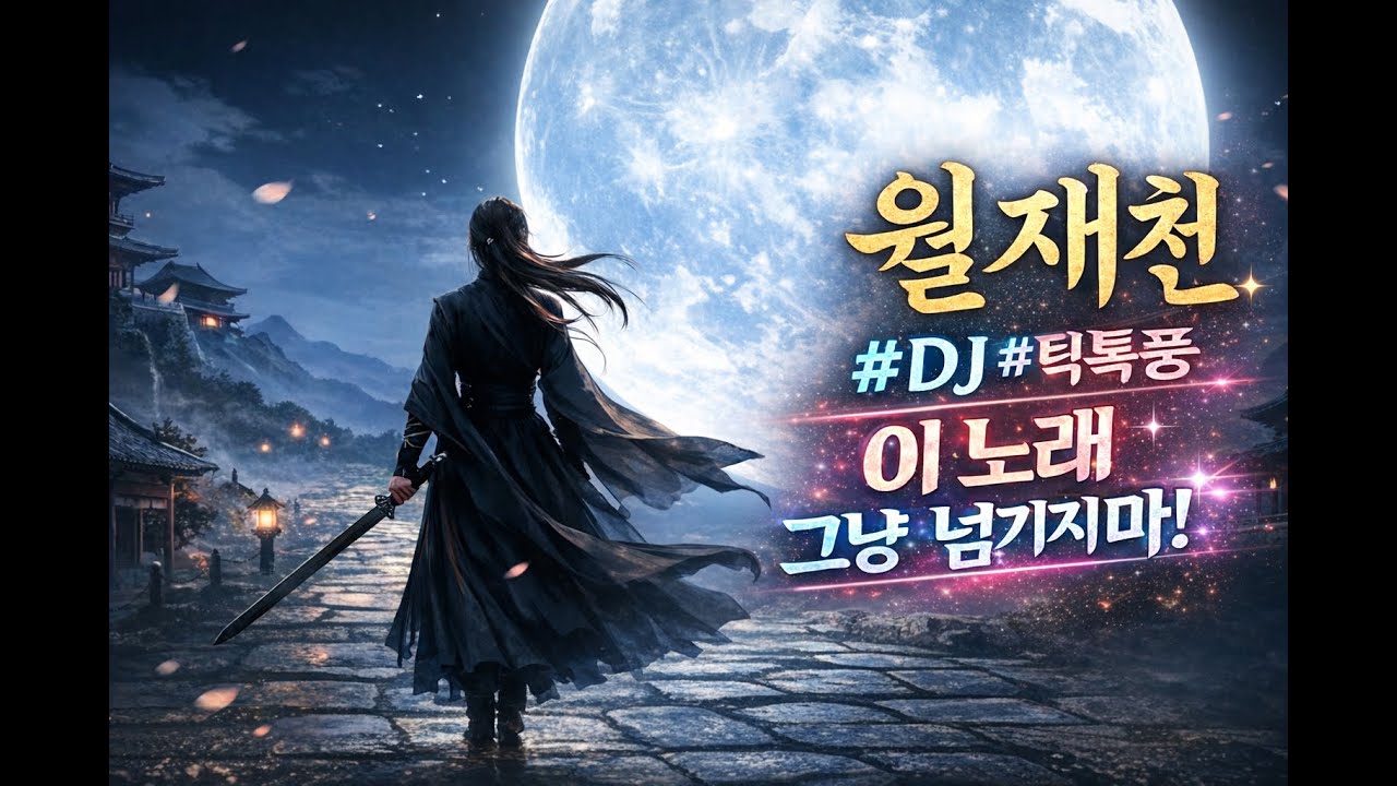 월재천 (月在天) (가사첨부) | 몽환적인 동양풍 배경음악 | 작업할 때 듣기 좋은 노래