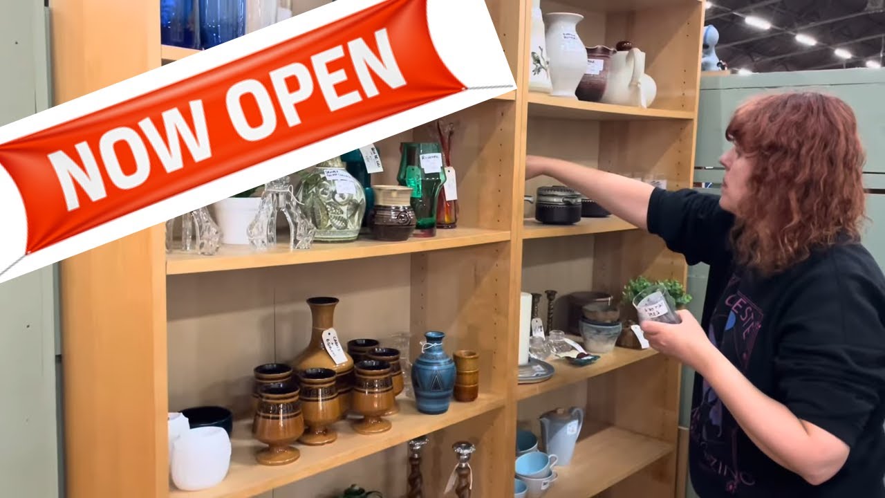 Our Antiques Booth is open for business