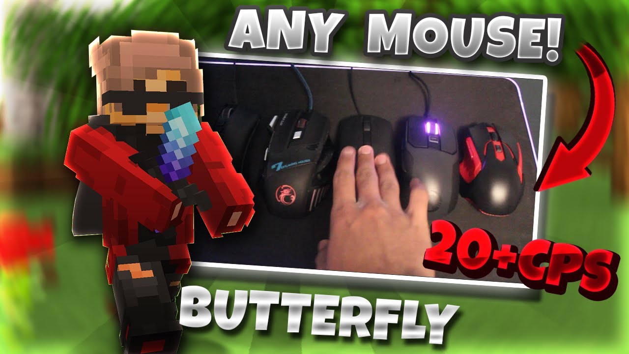 Как всегда кликать бабочкой со скоростью 20+ CPS на любой мыши | Minecraft