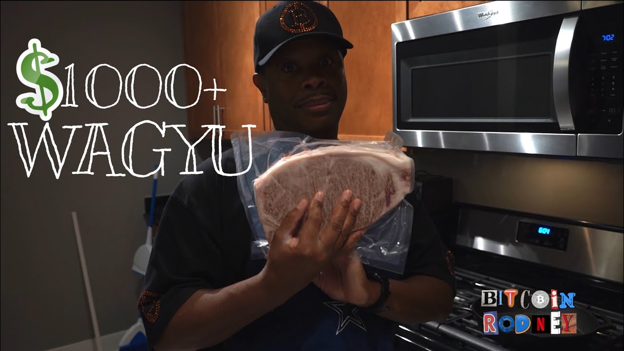 Tips And cooking with Bitcoin Rodney- $1000+ Wagyu