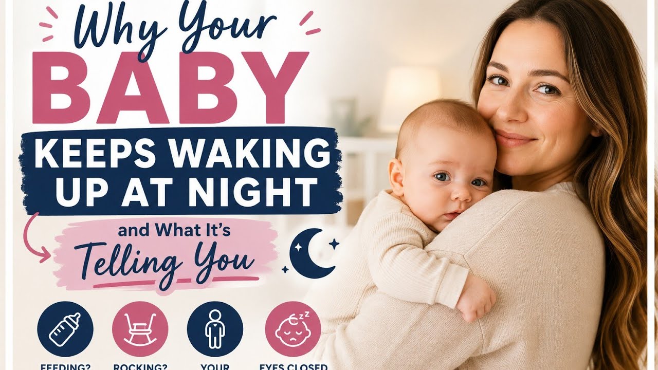 How to know what is causing the wake-up - for a baby or toddler (age 4 months and up)