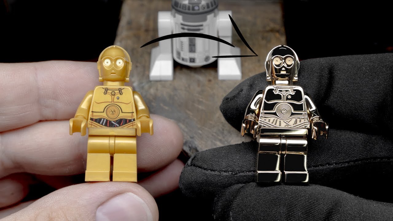 Я ПРЕВРАЩАЮ LEGO C-3PO в 18K C-3PGGOLD