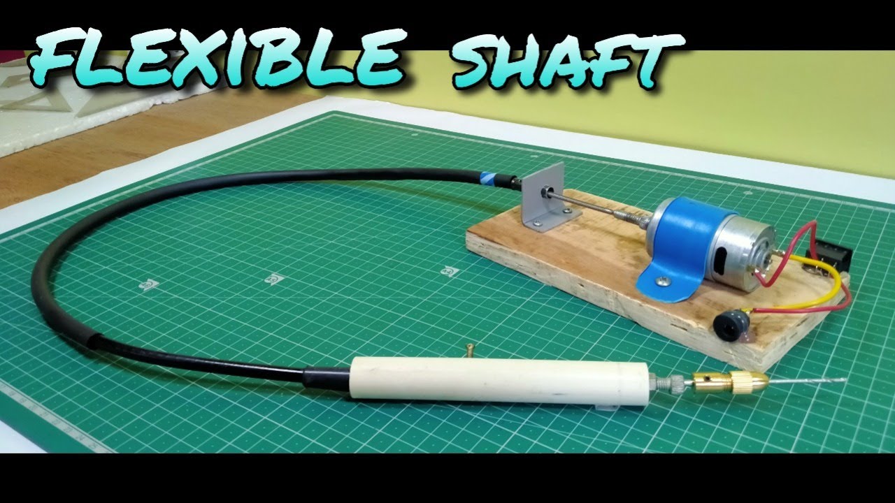 How To Make a Flexible Shaft Dremel Tool at home | Diy | Rotary Tool #dremeltool #rotarytool #diy