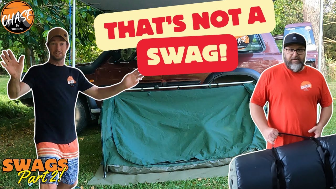Tips & Tricks for using a swag! Pt2 - fixing the saggy sides, seasoning, parody!!!