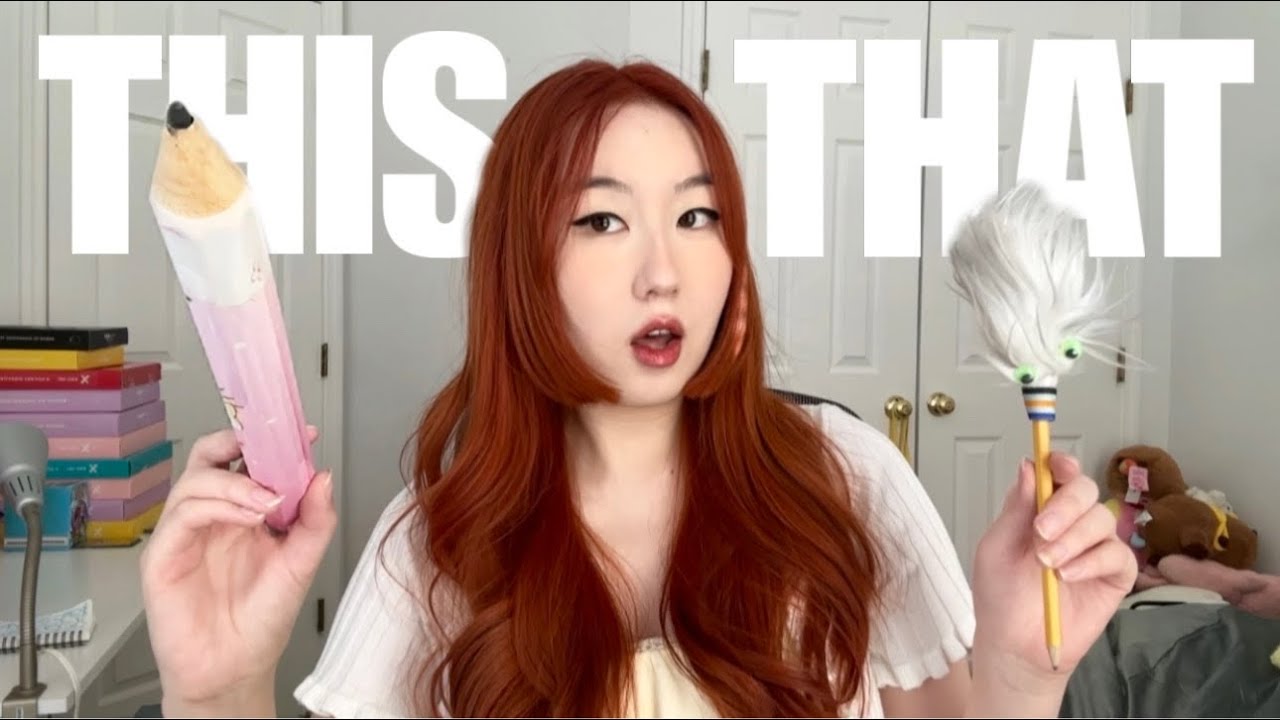 ASMR THIS OR THAT 🤩✨which gives you MORE tingles? 