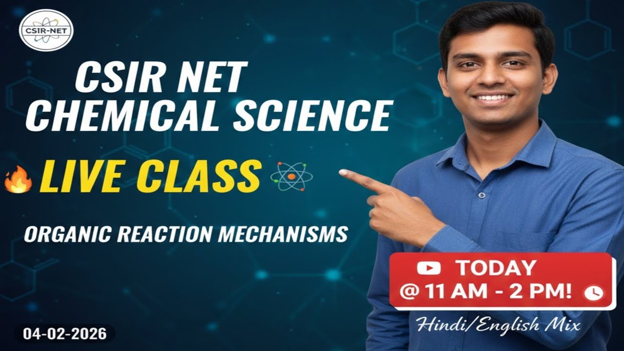 The P block elements | CSIR-NET Chemical Science | Live Class in Hindi