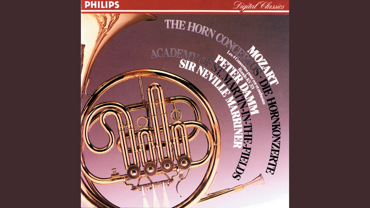 Mozart: Horn Concerto No.3 in E flat, K.447 - Cadenza: Peter Damm: 1. Allegro
