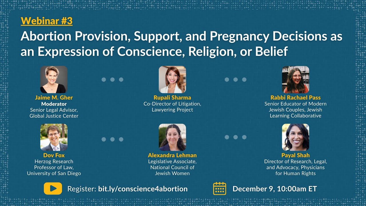 Abortion Provision as an Expression of Conscience, Religion, or Belief