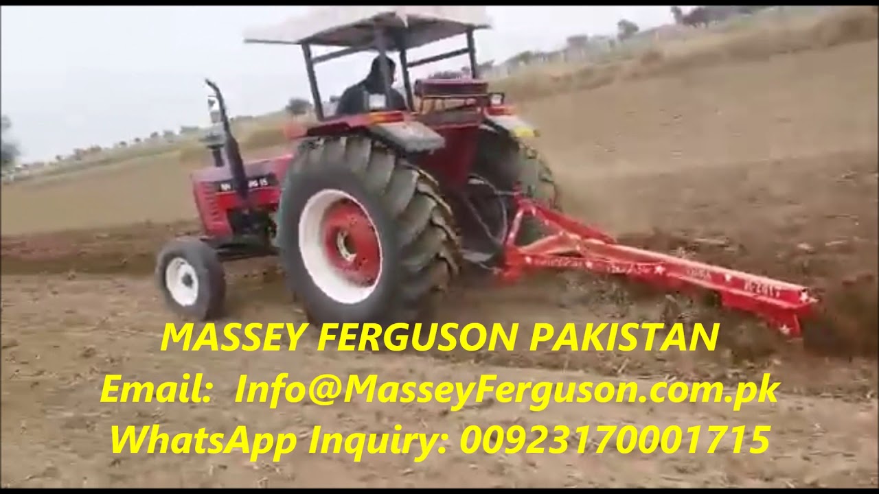 NEW HOLLAND WITH MOULD BOARD PLOUGH AGROASIA TRACTORS  - MASSEY FERGUSON PAKISTAN