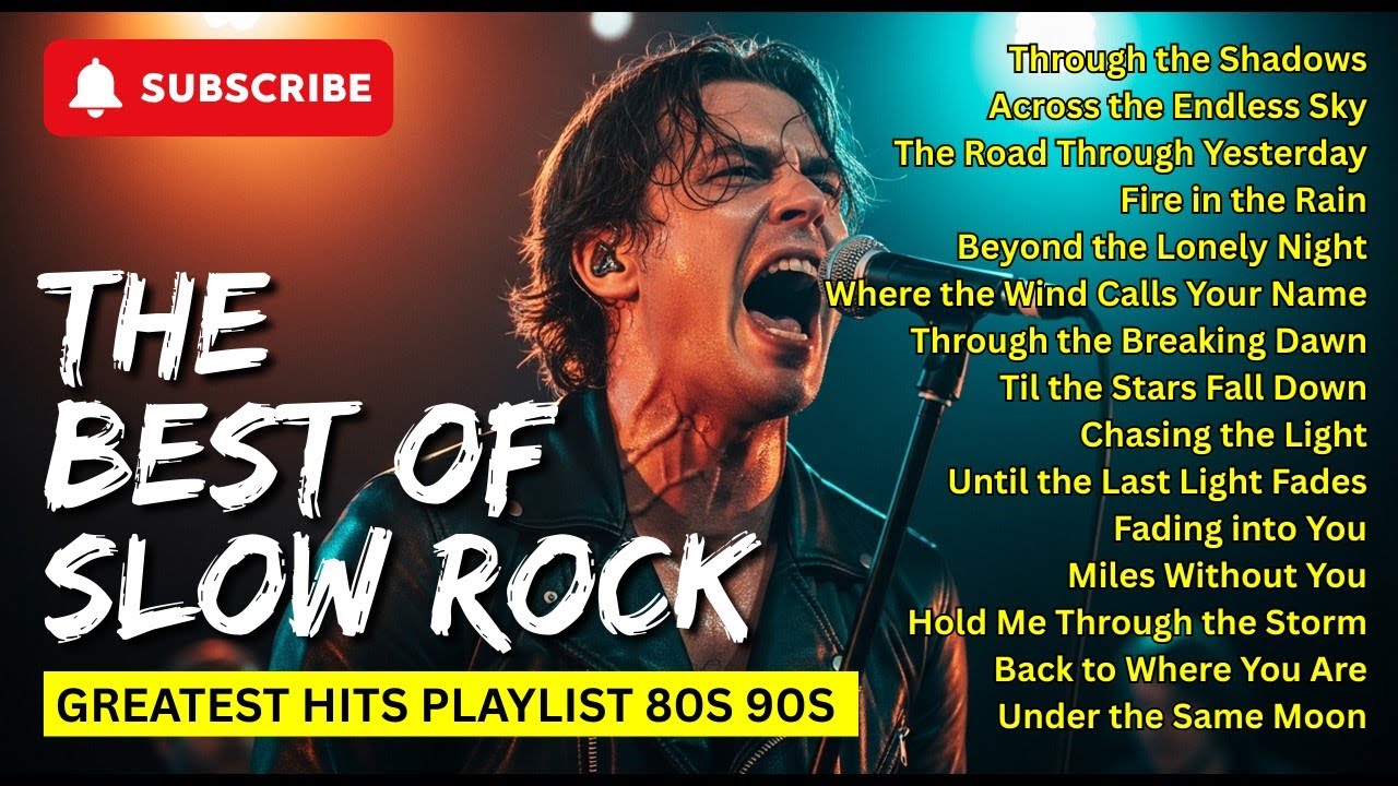 Legendary Slow Rock Classics | The Most Soul-Crushing Love Songs Ever