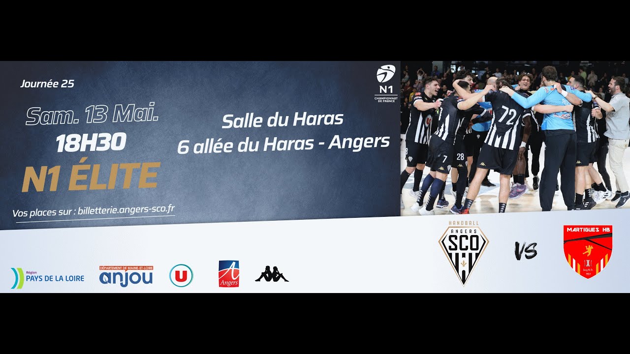 Angers SCO Handball - Martigues HB
