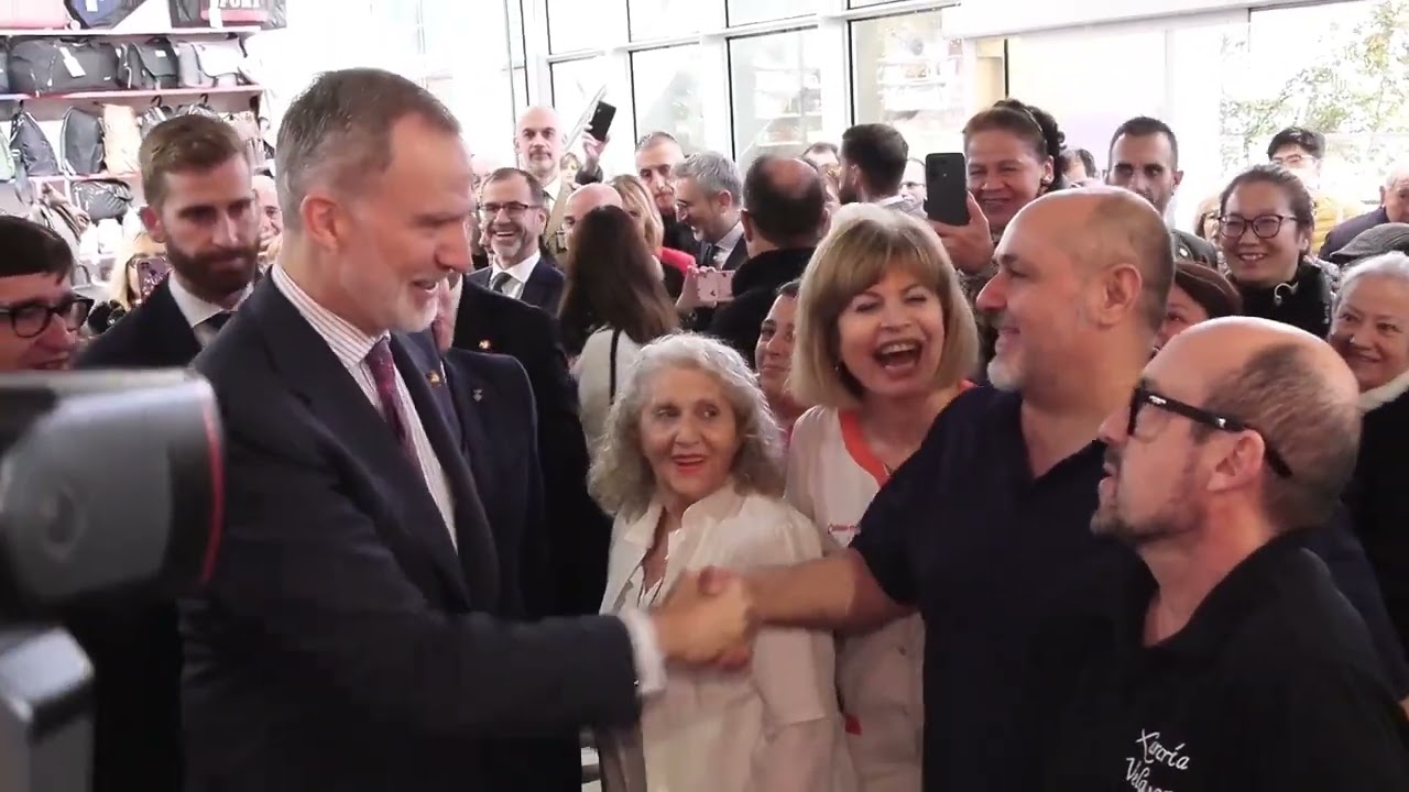 S.M. el Rey visita l'Hospitalet de Llobregat, por el centenario de la concesión del título de Ciudad