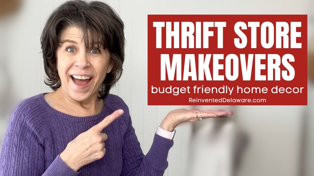 Upcycle Thrift Store Finds for Home Decor