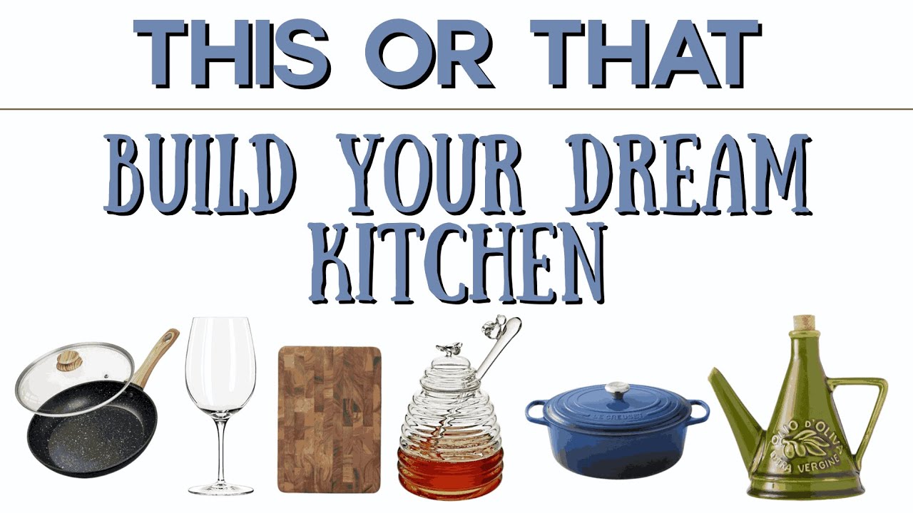 THIS or THAT | Build Your DREAM Kitchen 🍽️✨ | Modern, Cozy & Aesthetic Choices