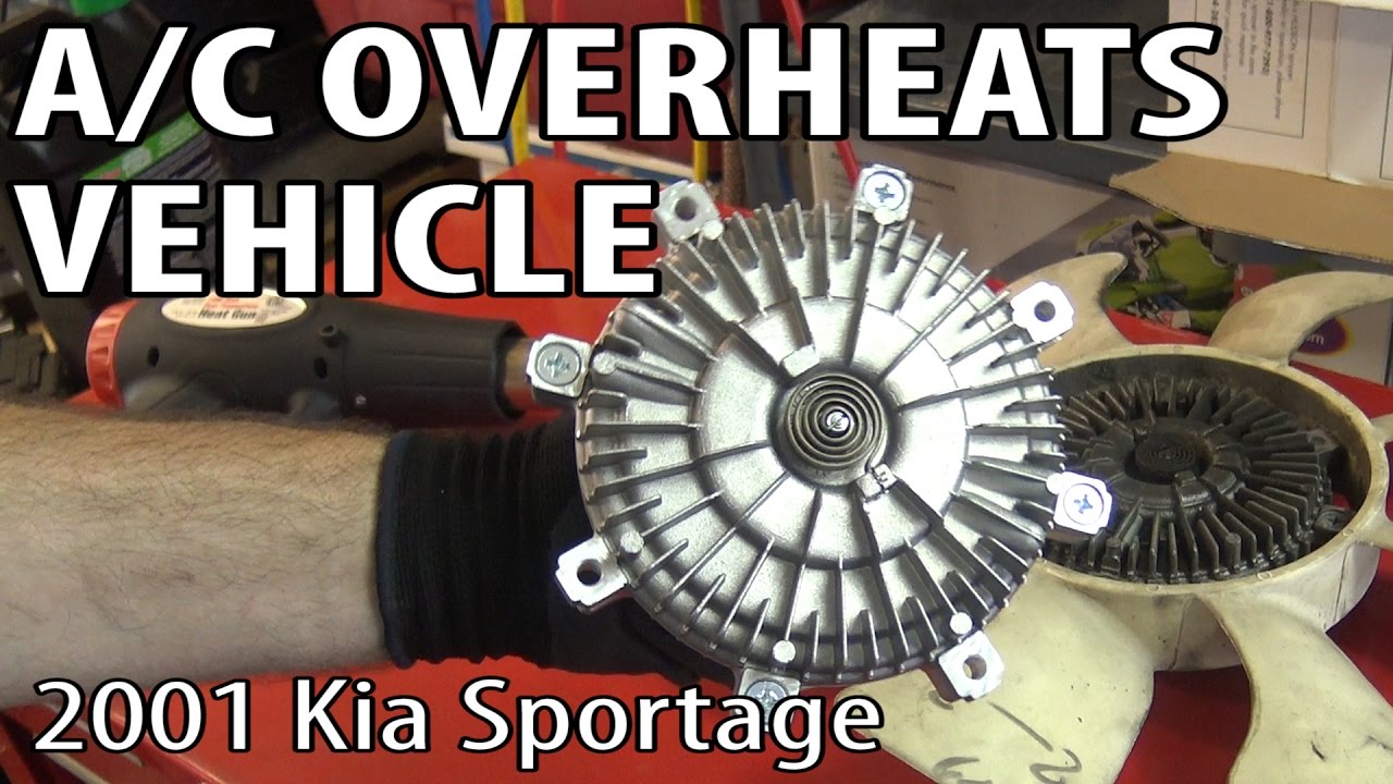 Sportage Cooling Fans Replace