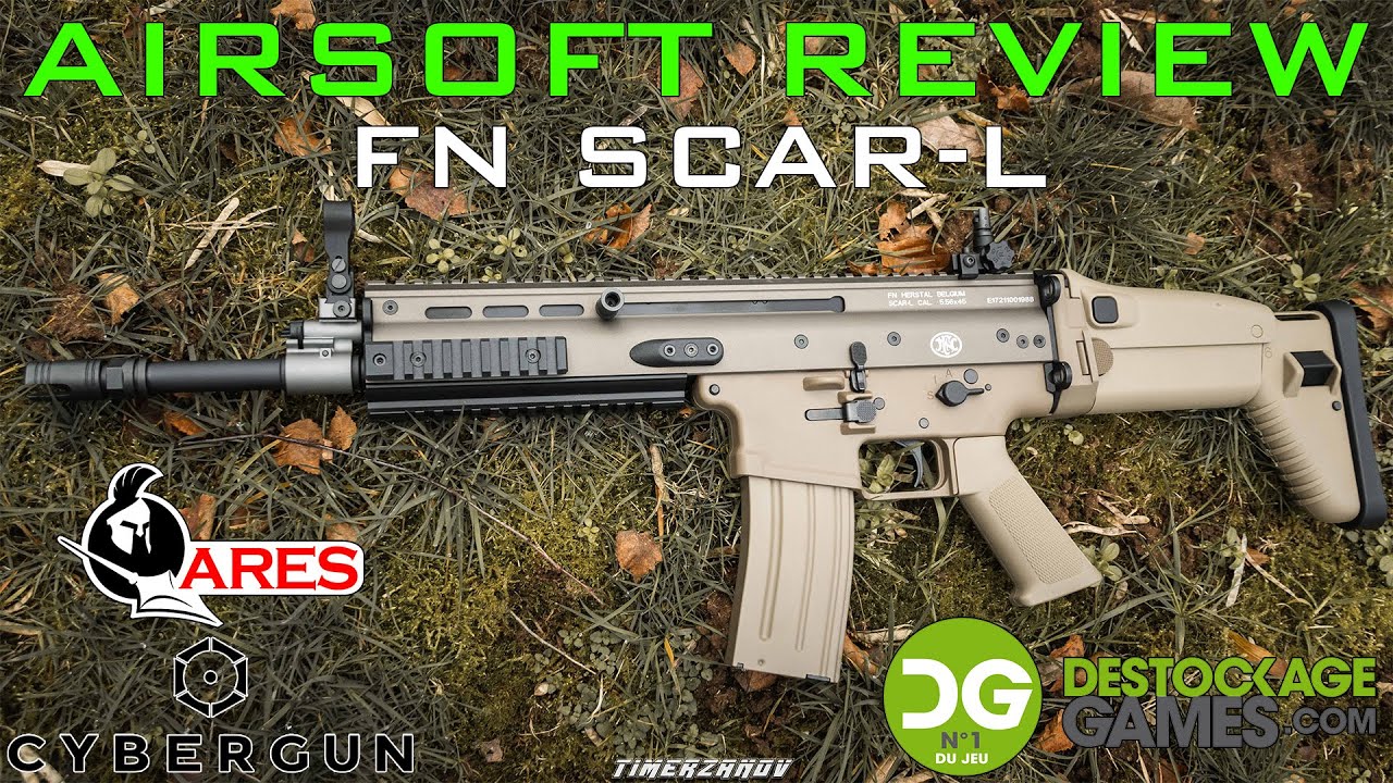 Airsoft Review #281 Cybergun FN Herstal SCAR-L [MK-16] AEG ARES/CYBERGUN (DG Airsoft) [FR]