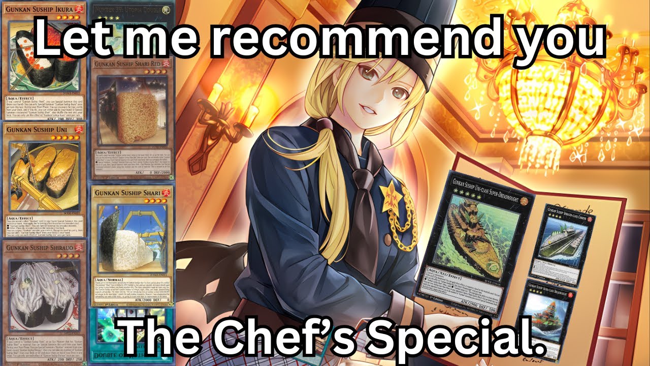 LET'S COOK WITH GUNKAN SUSHIP!! (XYZ Cup) | Yu-Gi-Oh! Master Duel