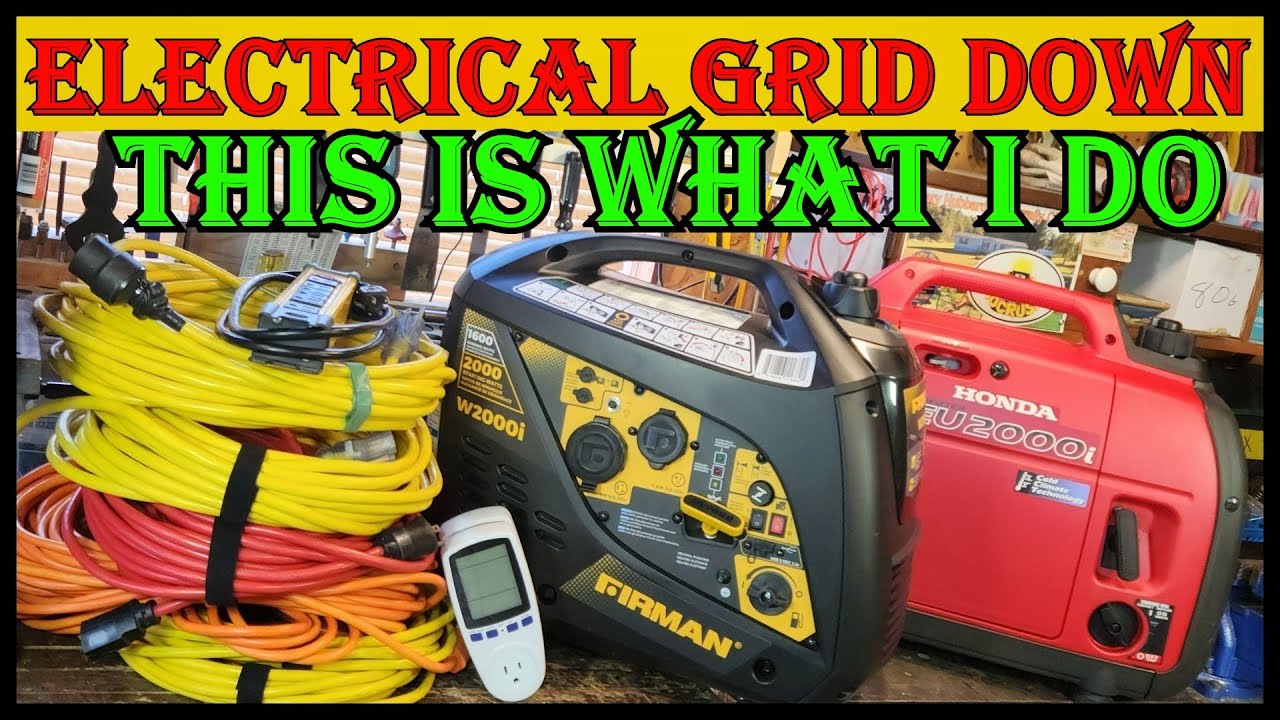 Electrical Grid Down - Generator  Hookup Tips