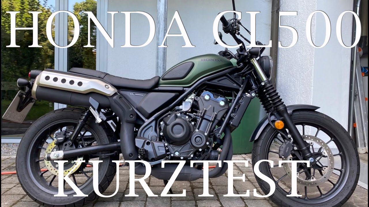 Kurztest Honda CL 500