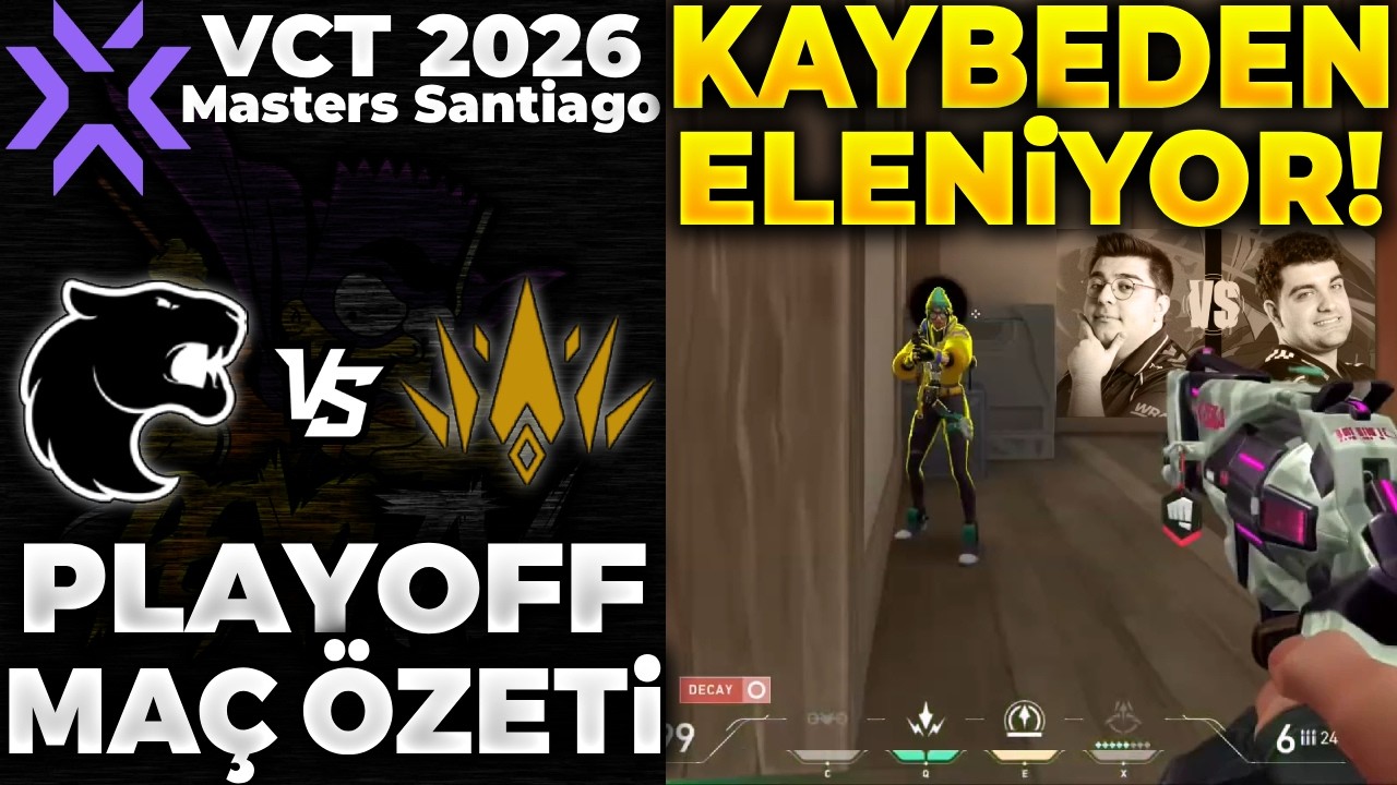 FURIA vs BBL MAÇ ÖZETİ | VALORANT Masters Santiago 2026