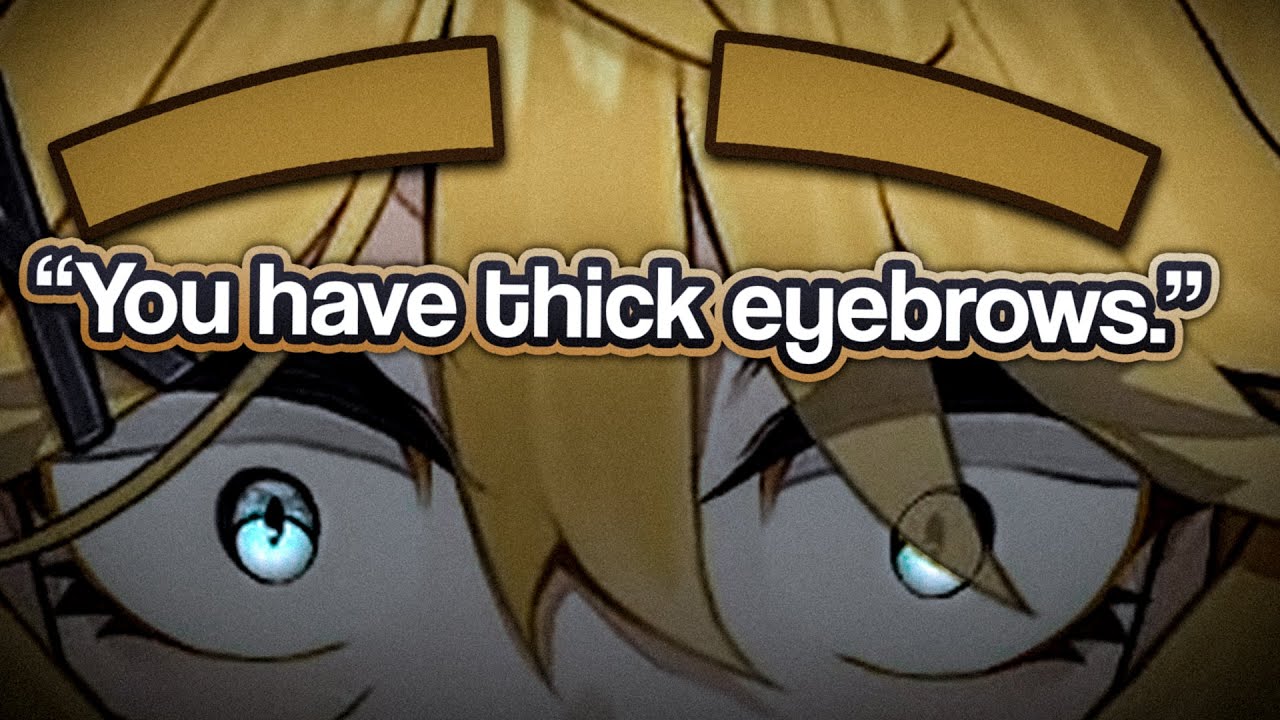 Dokibird Has Really, Really, REALLY Thick Eyebrows.