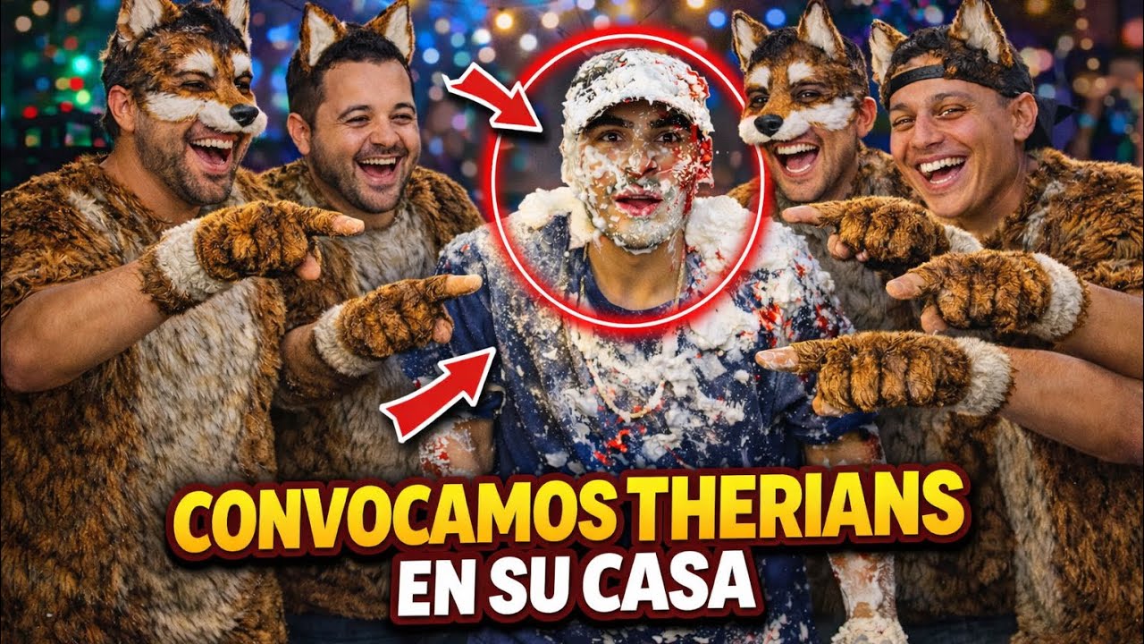 HICE FIESTA DE THERIANS EN CASA DEL CHENCHO// todo se salió de control 