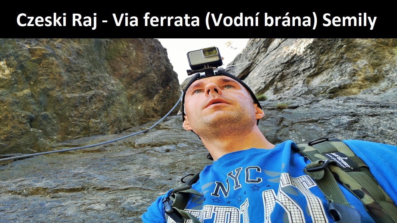 Czeski Raj - Via ferrata (Vodní brána) Semily
