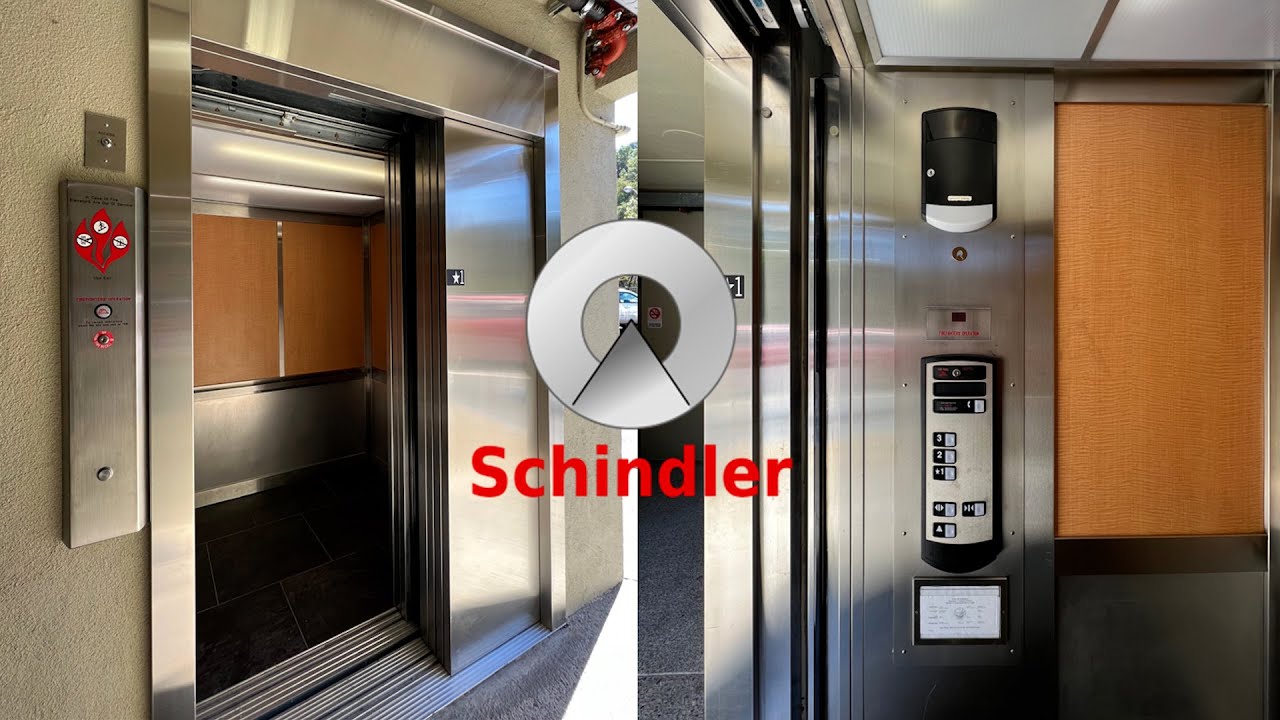 Bizarre Mod! Schindler HT Hydraulic Elevator - 23 Orinda Way - Orinda, CA